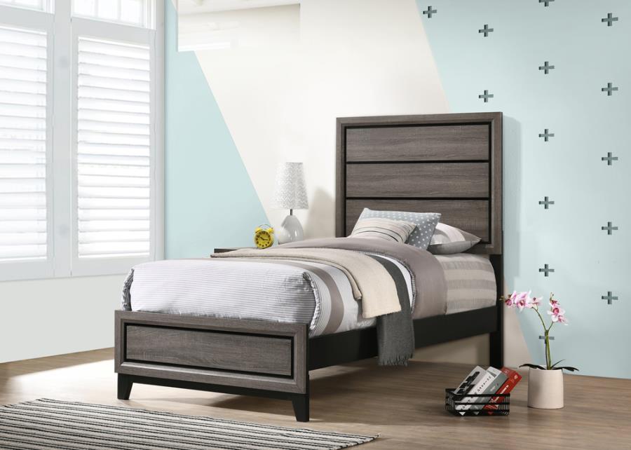 Watson Grey Twin Bed - MyWaynesHome #