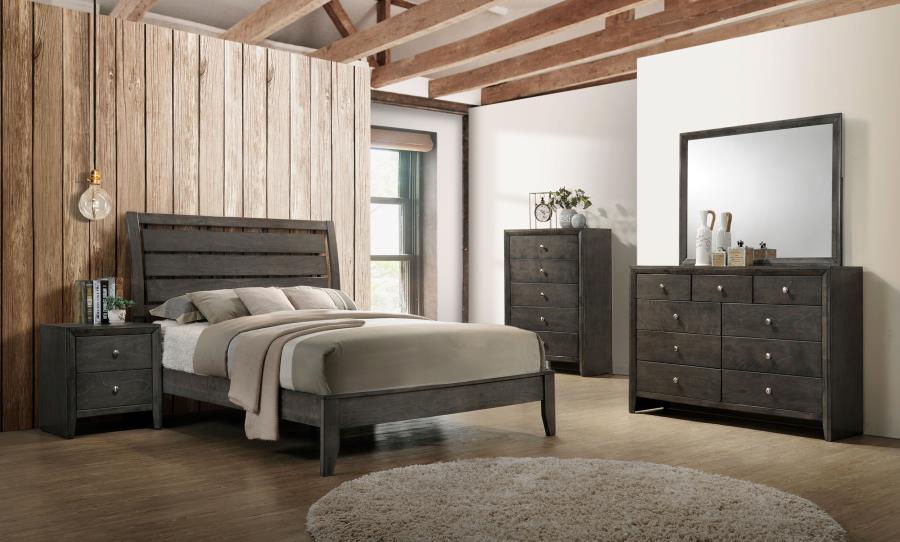 Serenity Grey Full Bed 4 Pc Set - MyWaynesHome #