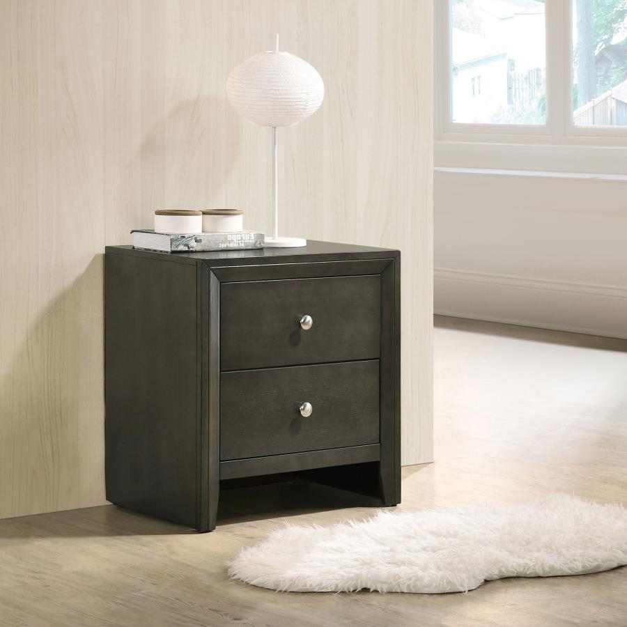 Serenity Grey Nightstand - MyWaynesHome #
