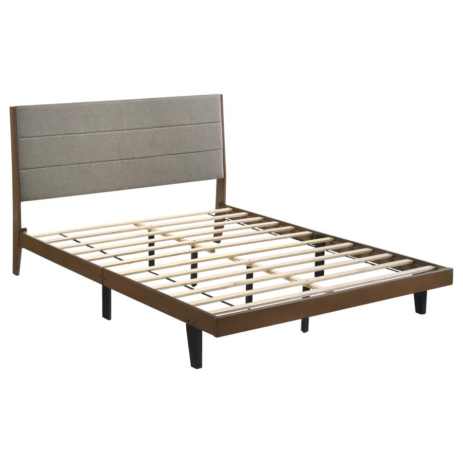 Mays Brown Queen Bed 4 Pc Set - MyWaynesHome #