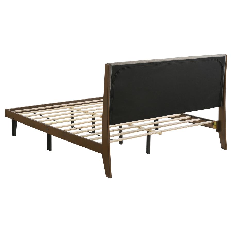 Mays Brown Queen Bed 4 Pc Set - MyWaynesHome #
