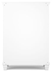 Fortman - Five Drawer Chest - White