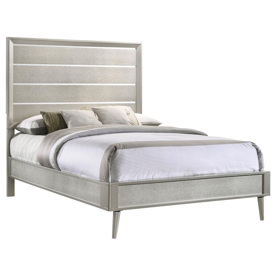 Ramon Silver Full Bed - MyWaynesHome #