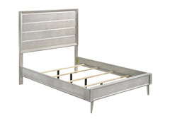 Ramon Silver Queen Bed 5 Pc Set - MyWaynesHome #