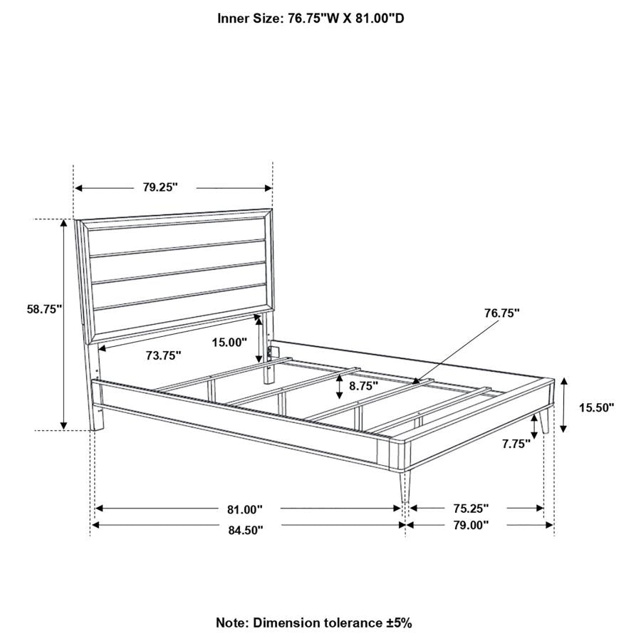 Ramon Silver Eastern King Bed - MyWaynesHome #