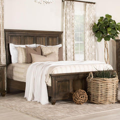 Bennington Brown Queen Bed - MyWaynesHome #