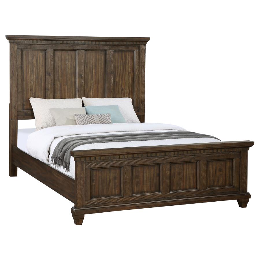 Bennington Brown Queen Bed - MyWaynesHome #