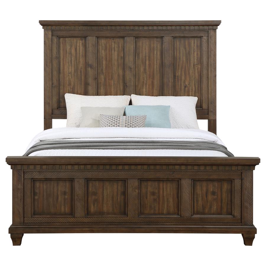 Bennington Brown Queen Bed - MyWaynesHome #