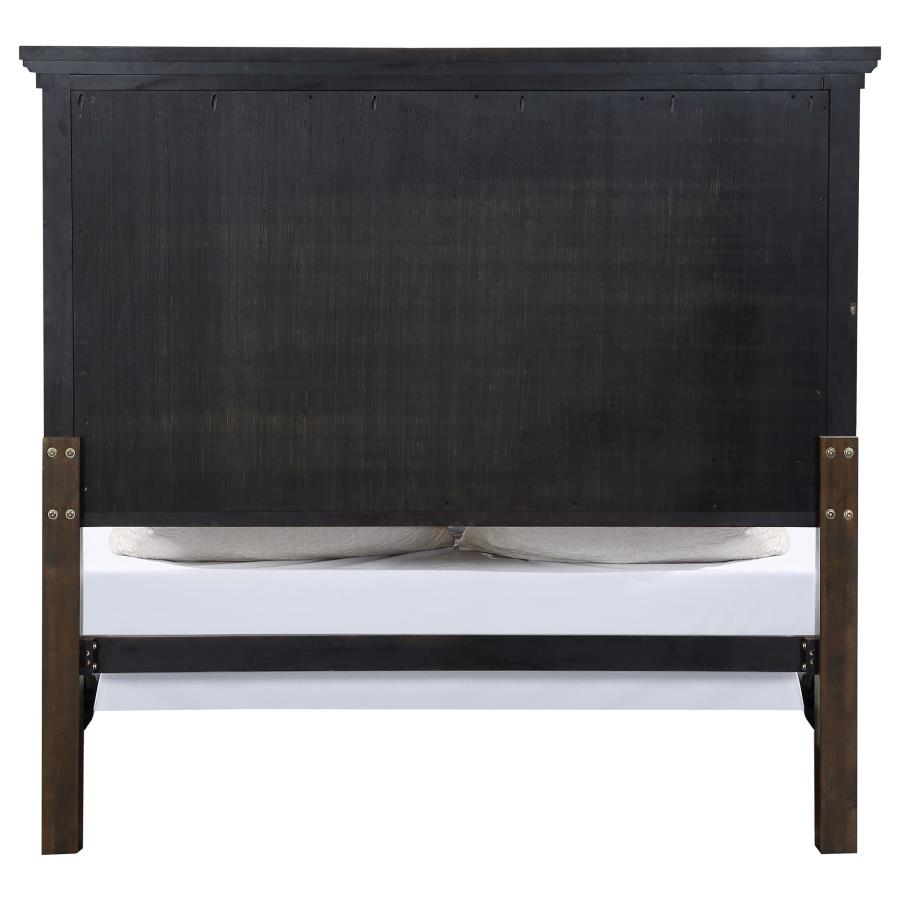 Bennington Brown Queen Bed - MyWaynesHome #