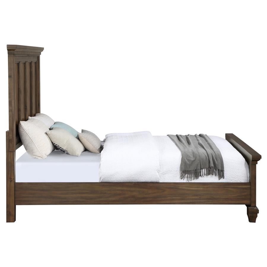 Bennington Brown Queen Bed - MyWaynesHome #