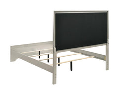 Salford Silver Queen Bed - MyWaynesHome #