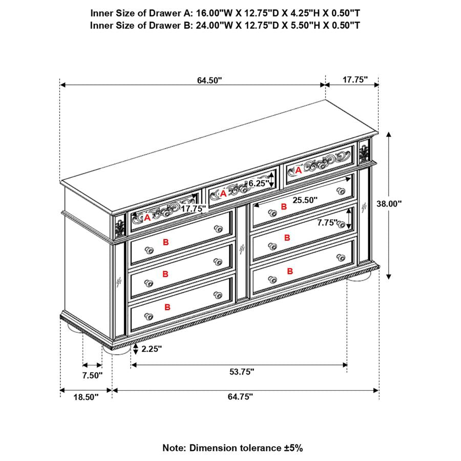 Heidi Silver Dresser - MyWaynesHome #
