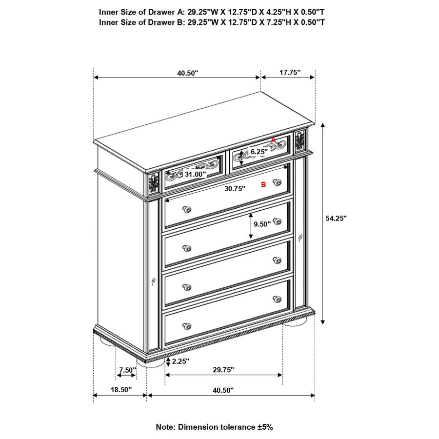Heidi Silver Chest - MyWaynesHome #