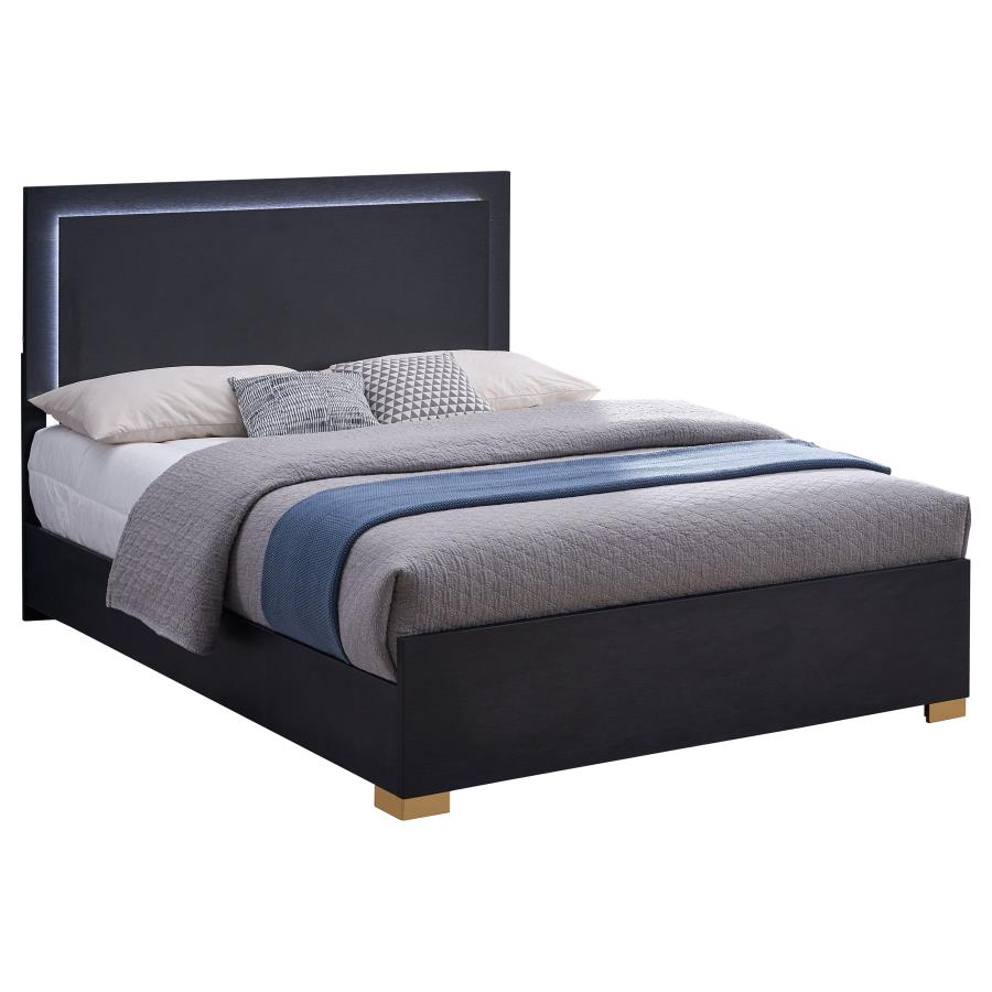 Marceline Black Full Bed - MyWaynesHome #