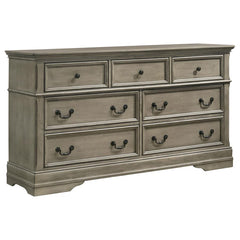 Manchester Brown Eastern King Bed 4 Pc Set - MyWaynesHome #