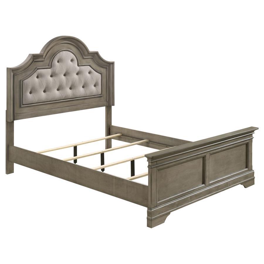 Manchester Brown Queen Bed - MyWaynesHome #