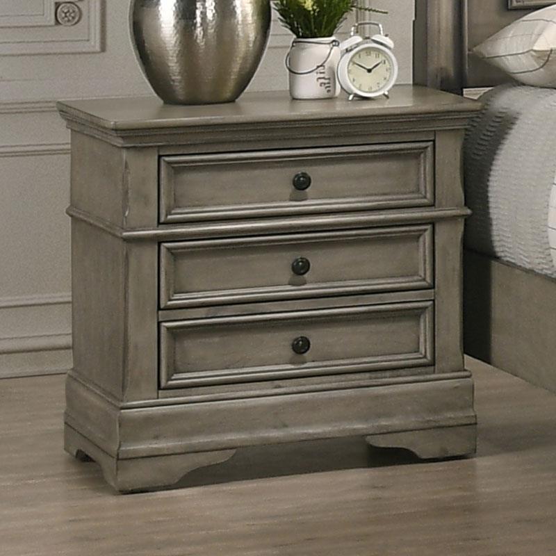 Manchester Brown Nightstand - MyWaynesHome #