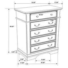 Manchester Brown Chest - MyWaynesHome #