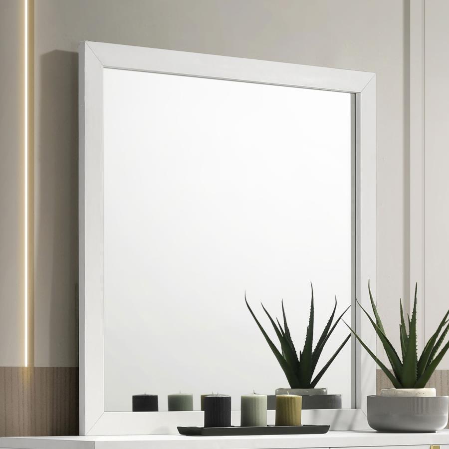Marceline White Dresser Mirror - MyWaynesHome #