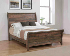Frederick Brown Eastern King Bed - MyWaynesHome #