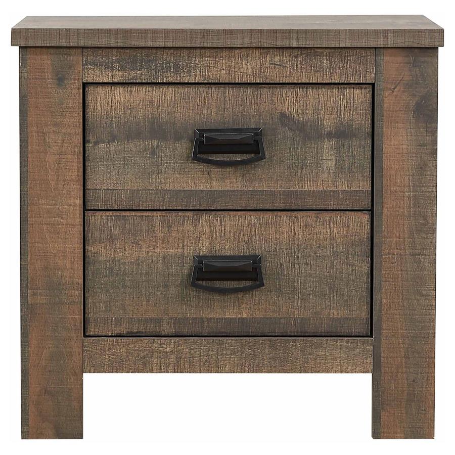 Frederick Brown California King Bed 4 Pc Set - MyWaynesHome #
