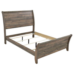 Frederick Brown Queen Bed 4 Pc Set - MyWaynesHome #