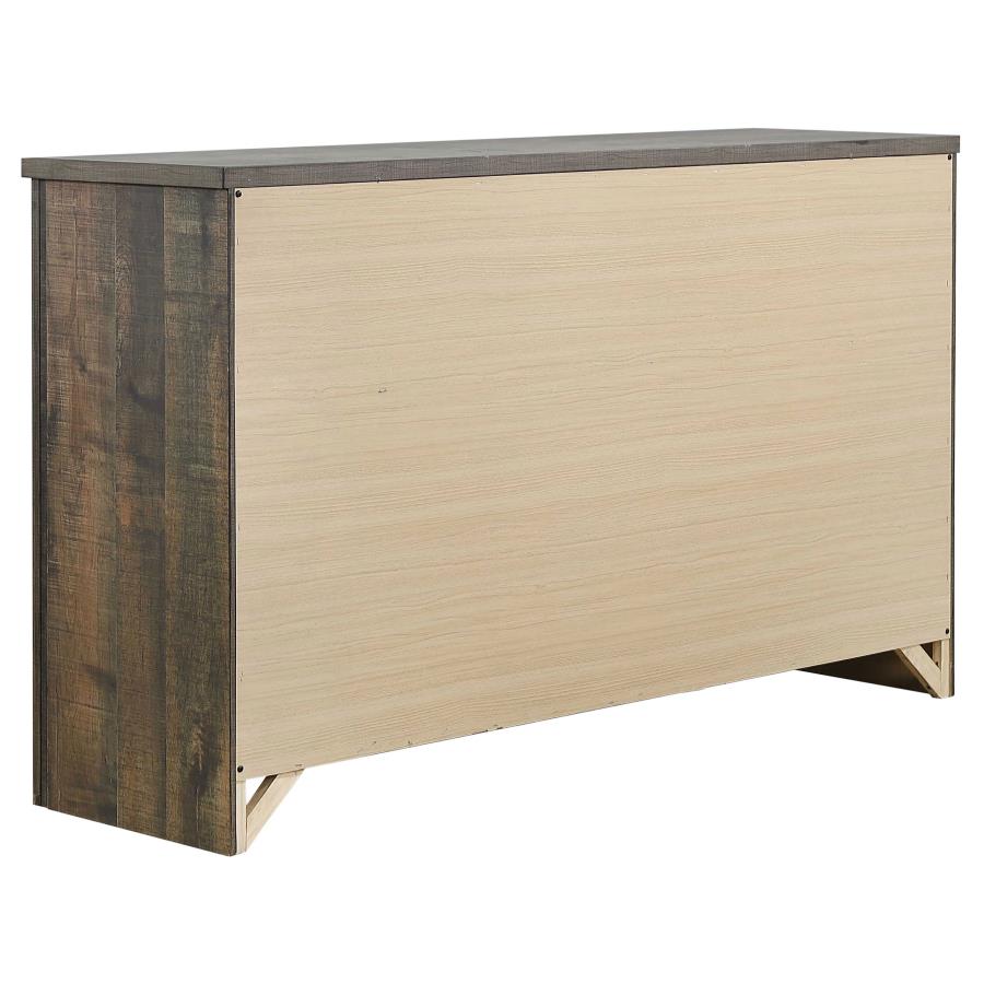 Frederick Brown Queen Bed 5 Pc Set - MyWaynesHome #