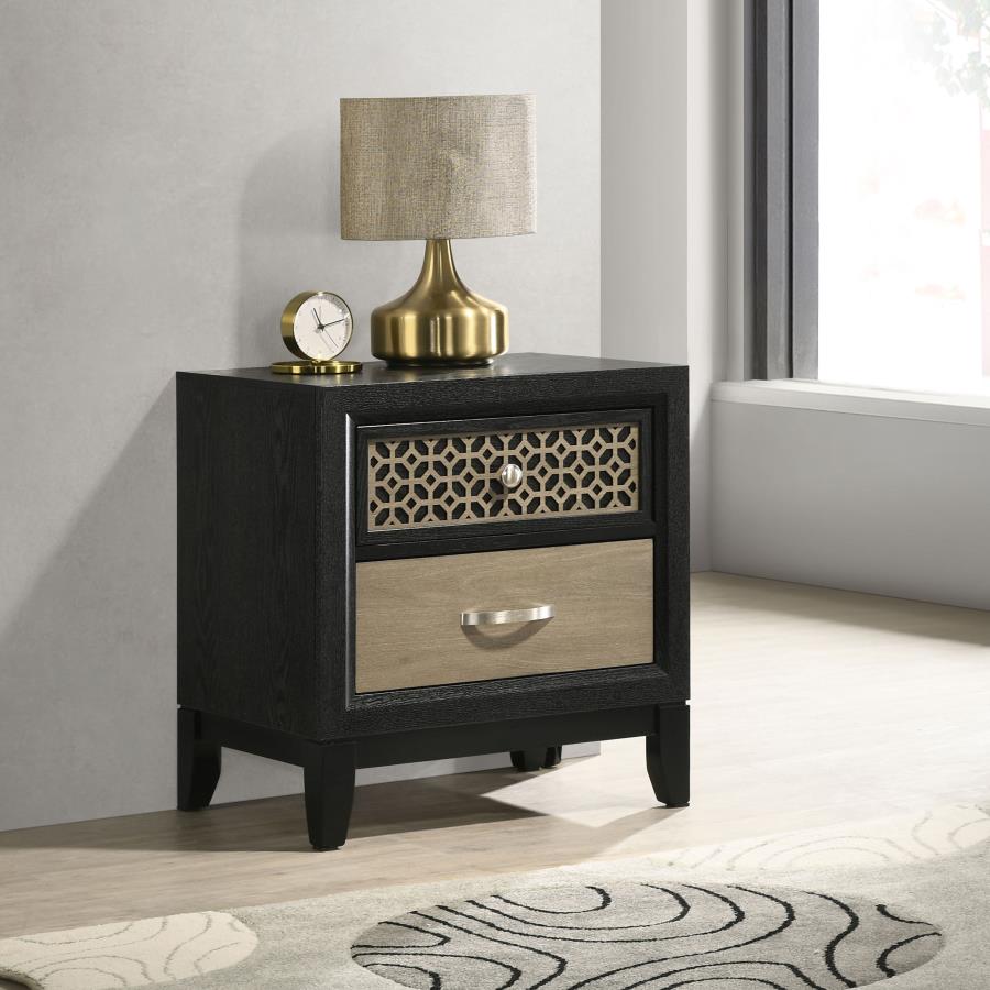 Valencia Brown Nightstand - MyWaynesHome #