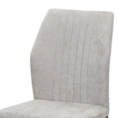 Leander - Side Chair (Set of 2) - Gray Linen