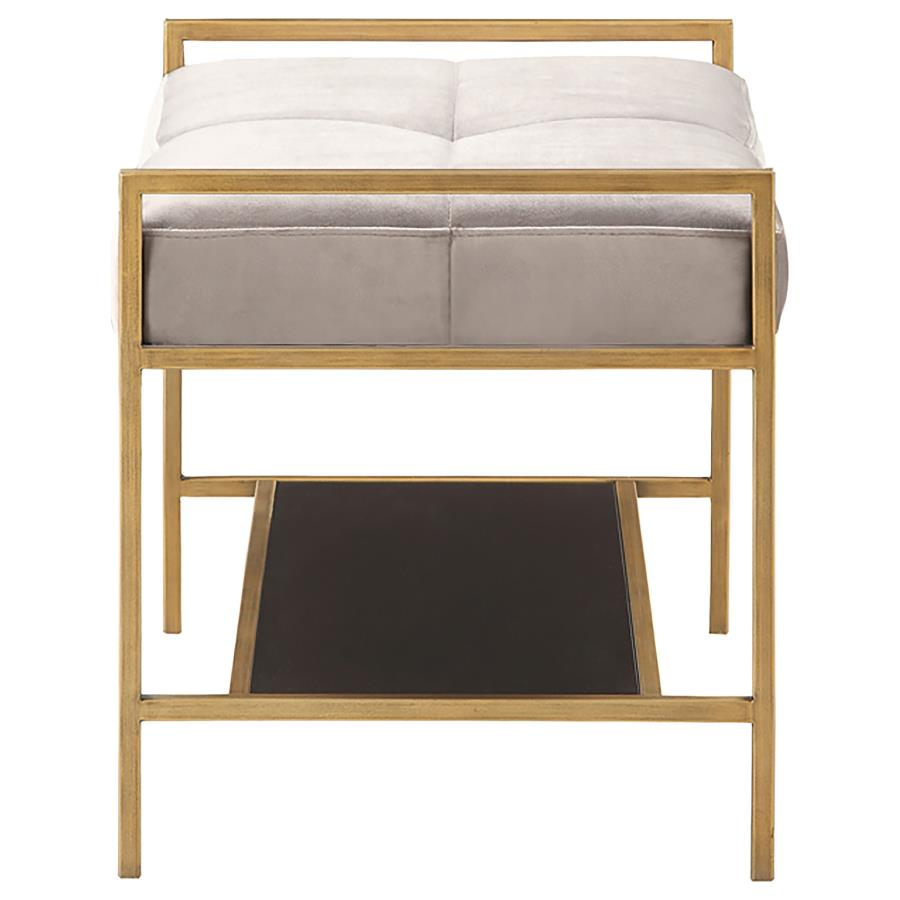Maria Grey Bench - MyWaynesHome #