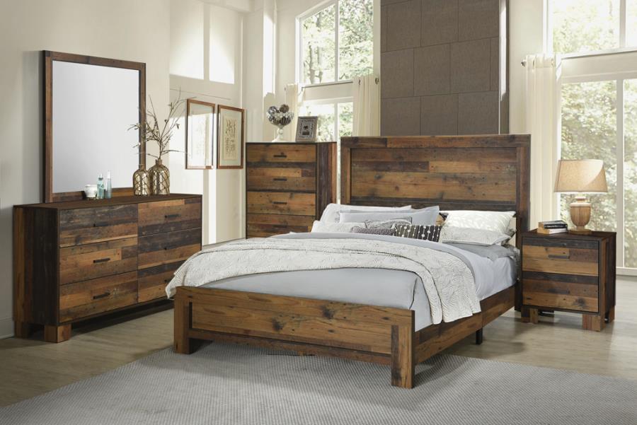 Sidney Brown Eastern King Bed - MyWaynesHome #