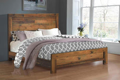 Sidney Brown Queen Bed - MyWaynesHome #