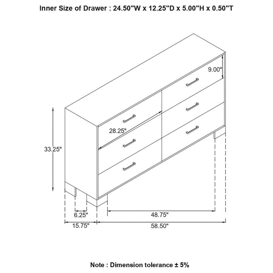 Sidney Brown Dresser - MyWaynesHome #
