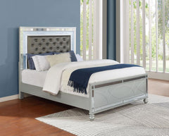 Gunnison Silver California King Bed - MyWaynesHome #