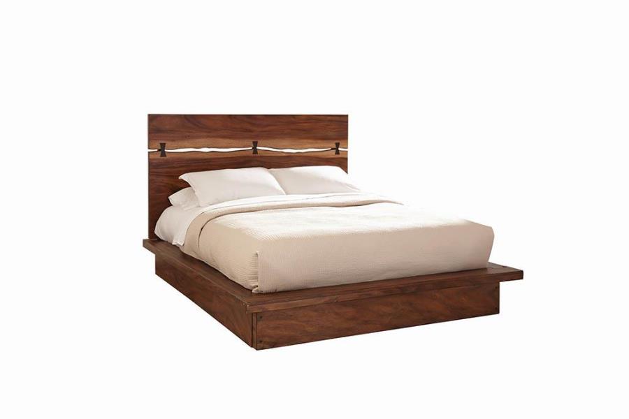 Winslow Brown Eastern King Bed - MyWaynesHome #