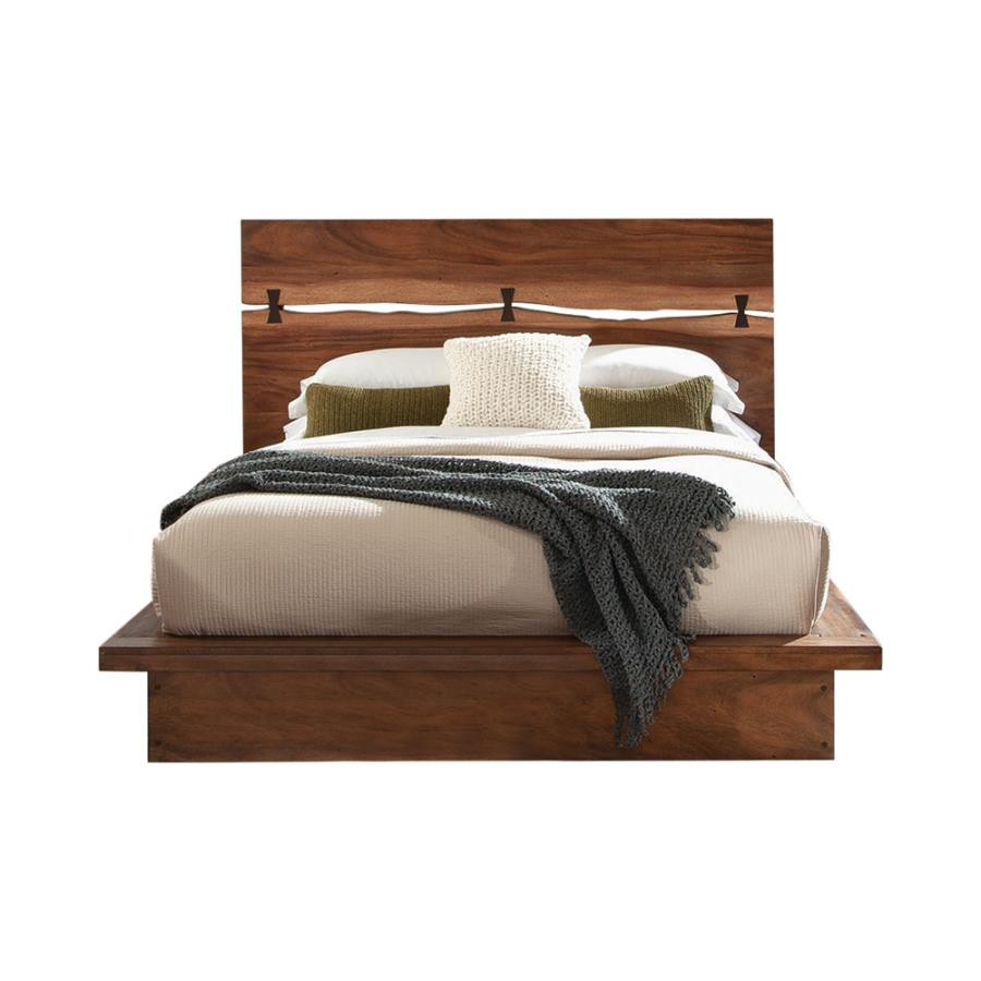 Winslow Brown Eastern King Bed - MyWaynesHome #