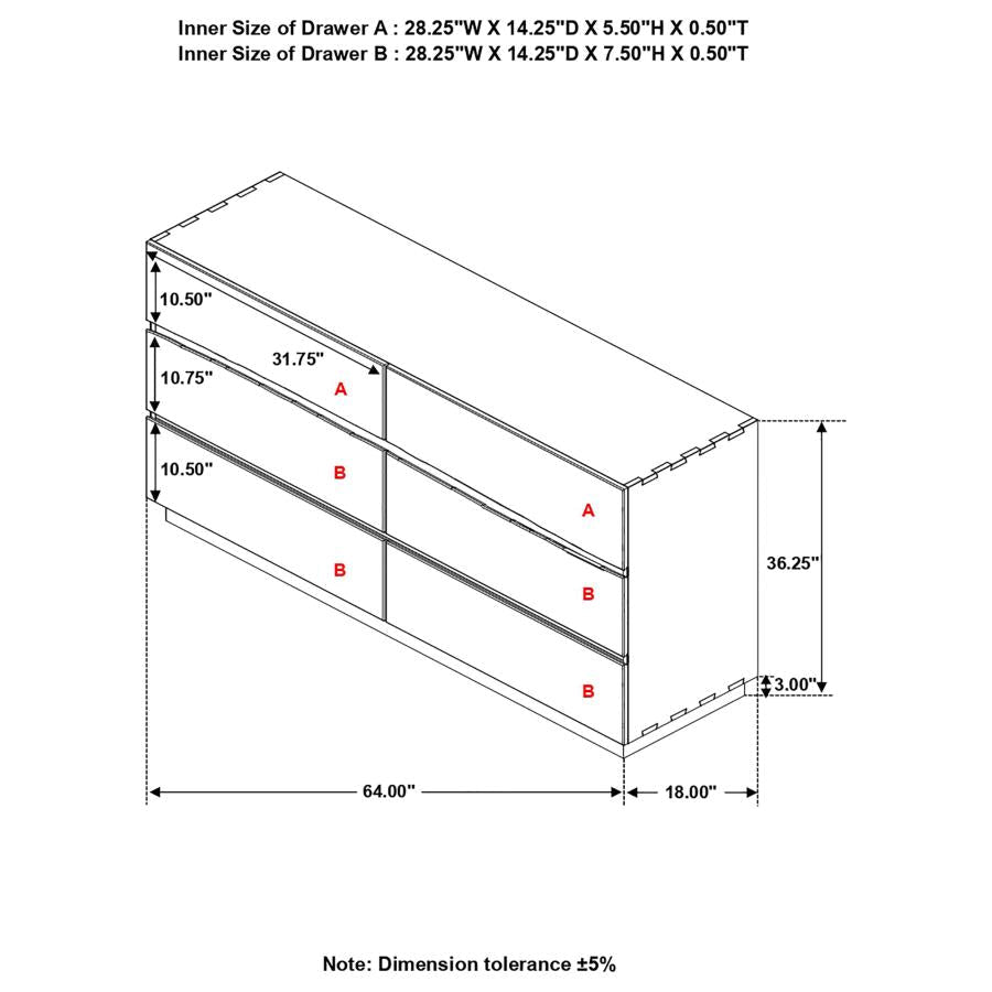 Winslow Brown Dresser - MyWaynesHome #