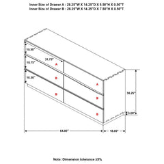 Winslow Brown Dresser - MyWaynesHome #
