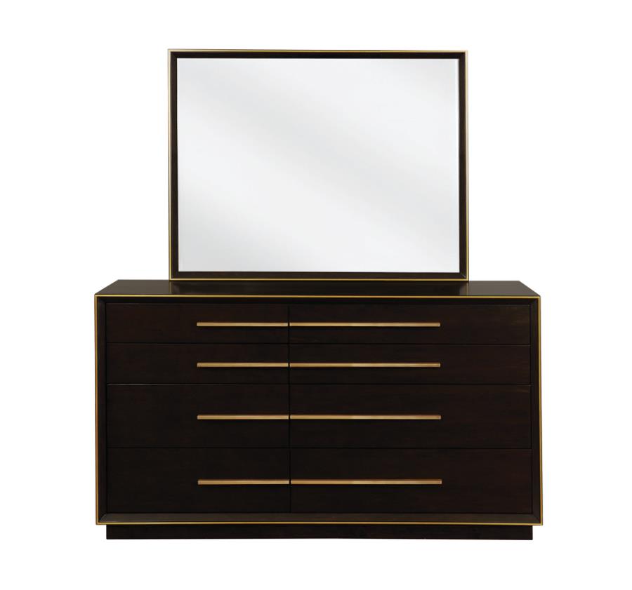 Durango Brown Queen Bed 5 Pc Set - MyWaynesHome #
