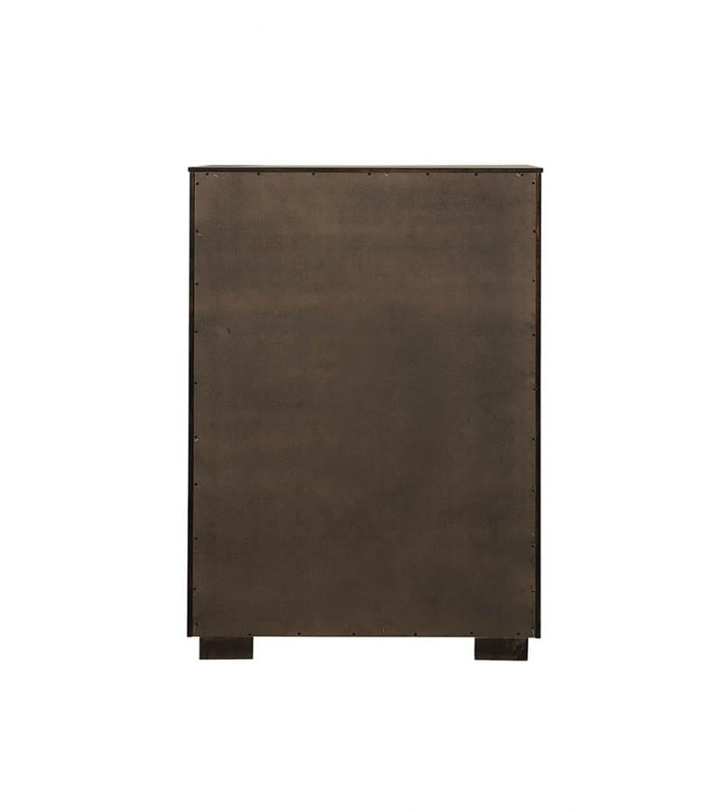 Durango Brown Queen Bed 5 Pc Set - MyWaynesHome #