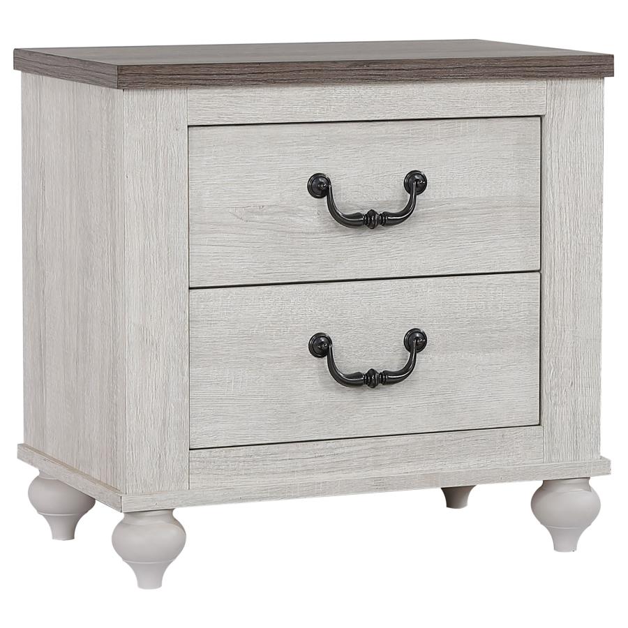 Stillwood Grey California King Bed 4 Pc Set - MyWaynesHome #
