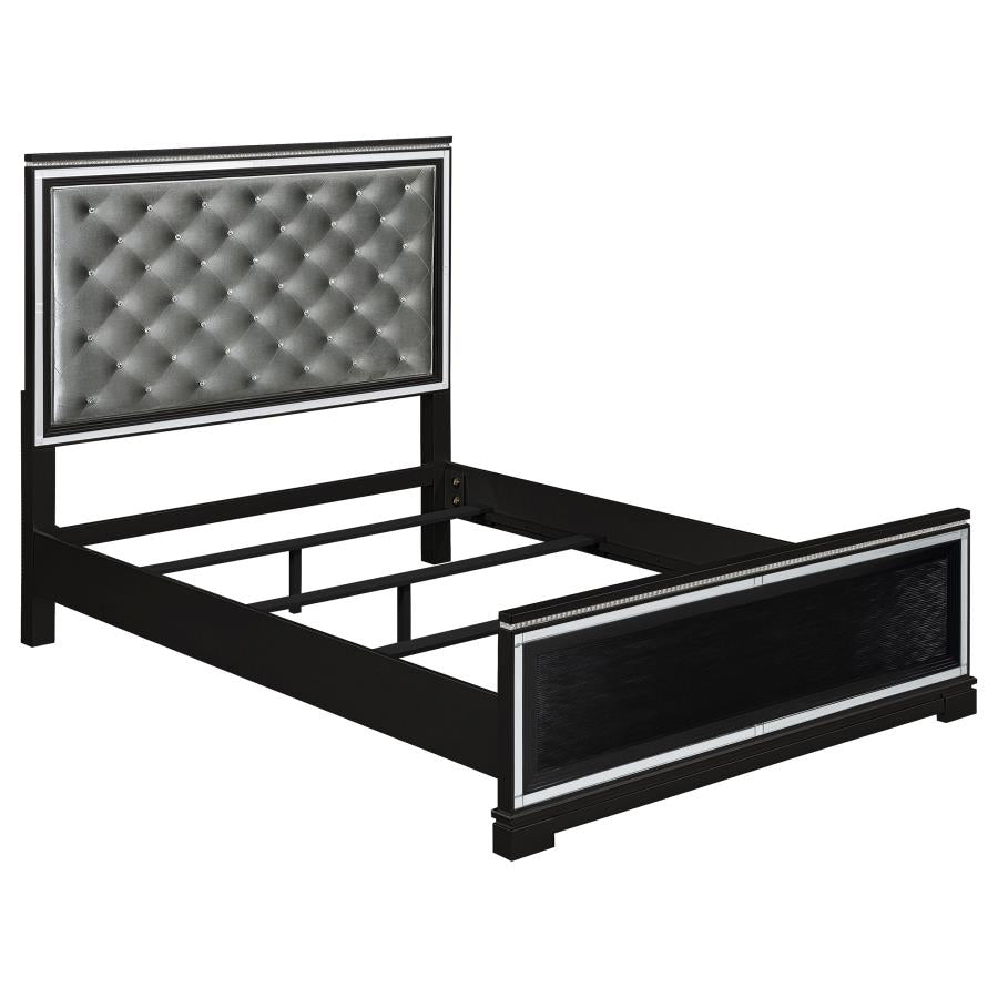 Cappola Black Eastern King Bed - MyWaynesHome #