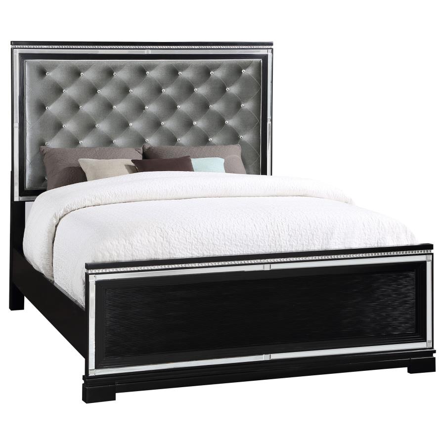 Cappola Black Eastern King Bed - MyWaynesHome #