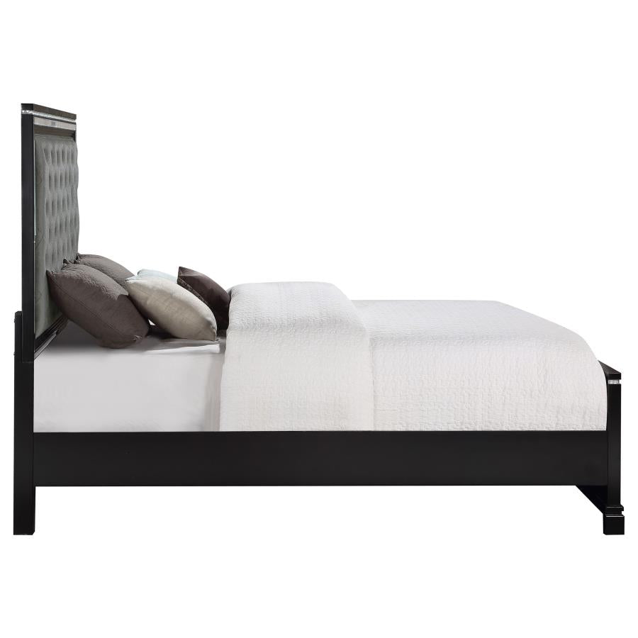 Cappola Black California King Bed - MyWaynesHome #