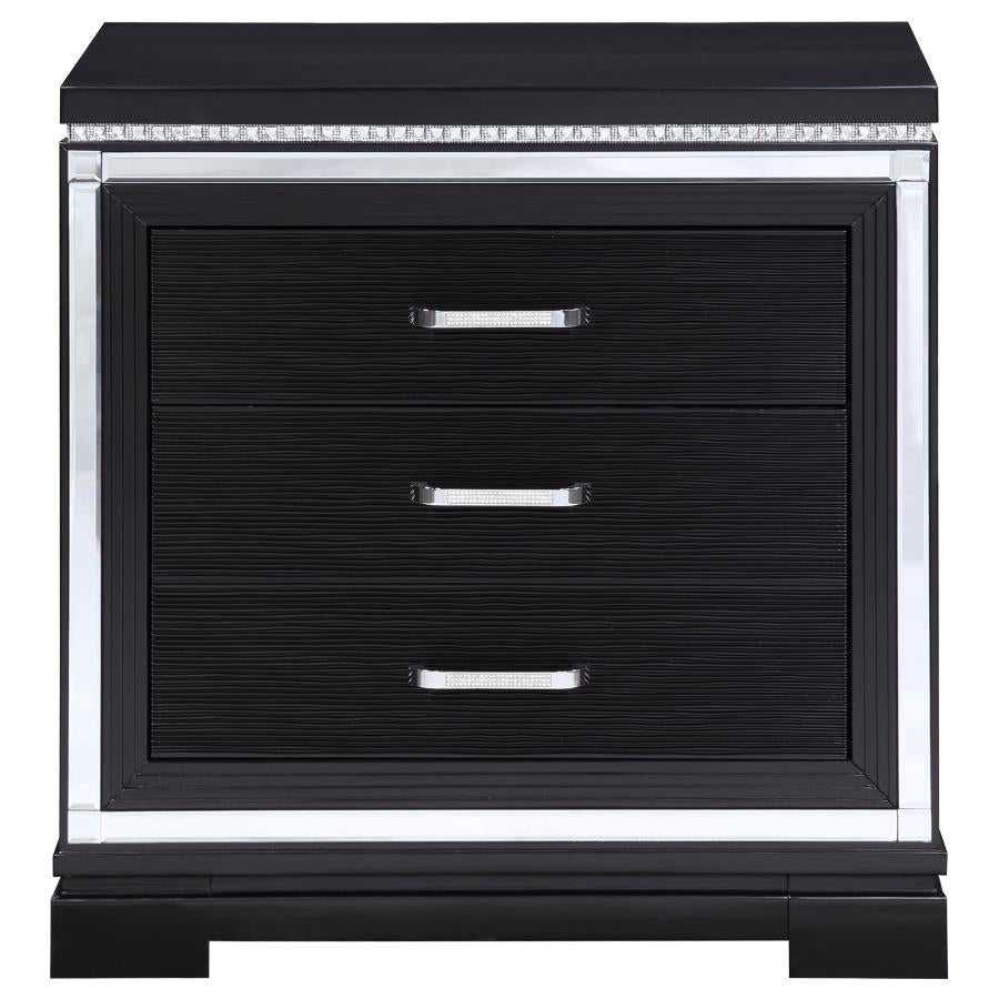 Cappola Black Queen Bed 5 Pc Set - MyWaynesHome #