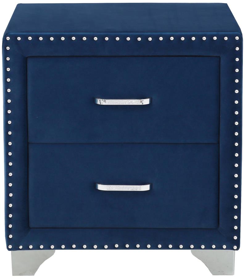 Melody Blue Queen Bed 5 Pc Set - MyWaynesHome #