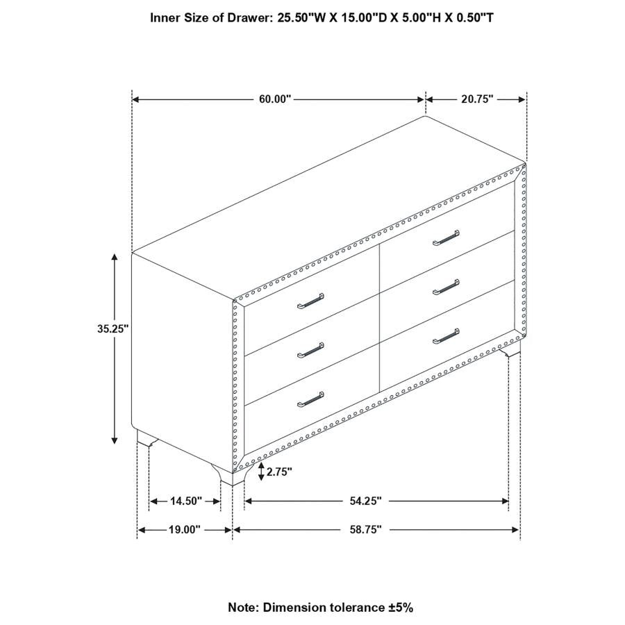 Melody Grey Dresser - MyWaynesHome #