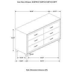 Melody Grey Dresser - MyWaynesHome #