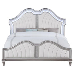 Evangeline Silver California King Bed - MyWaynesHome #