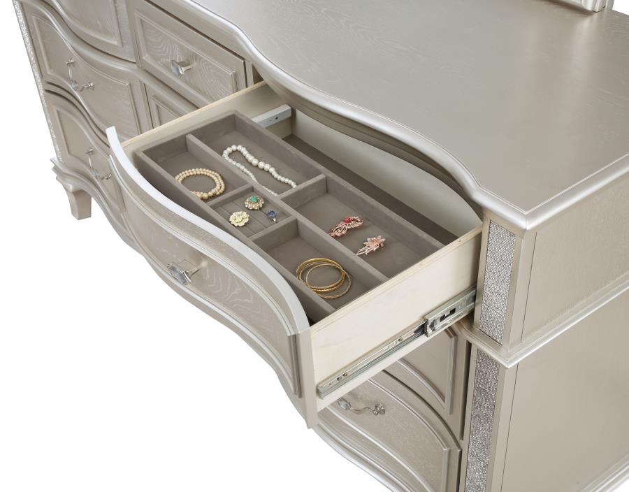 Evangeline Silver Dresser - MyWaynesHome #
